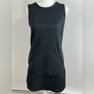 Athleta black Hot When You're Not Tech Dress in black size XXS